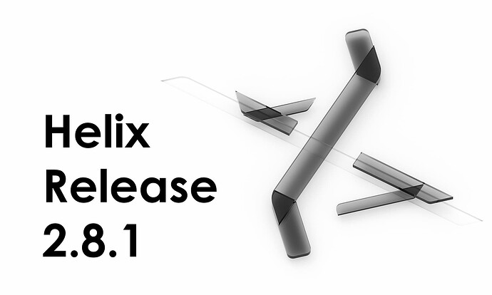 Helix Release 2.8.1 Graphic gray