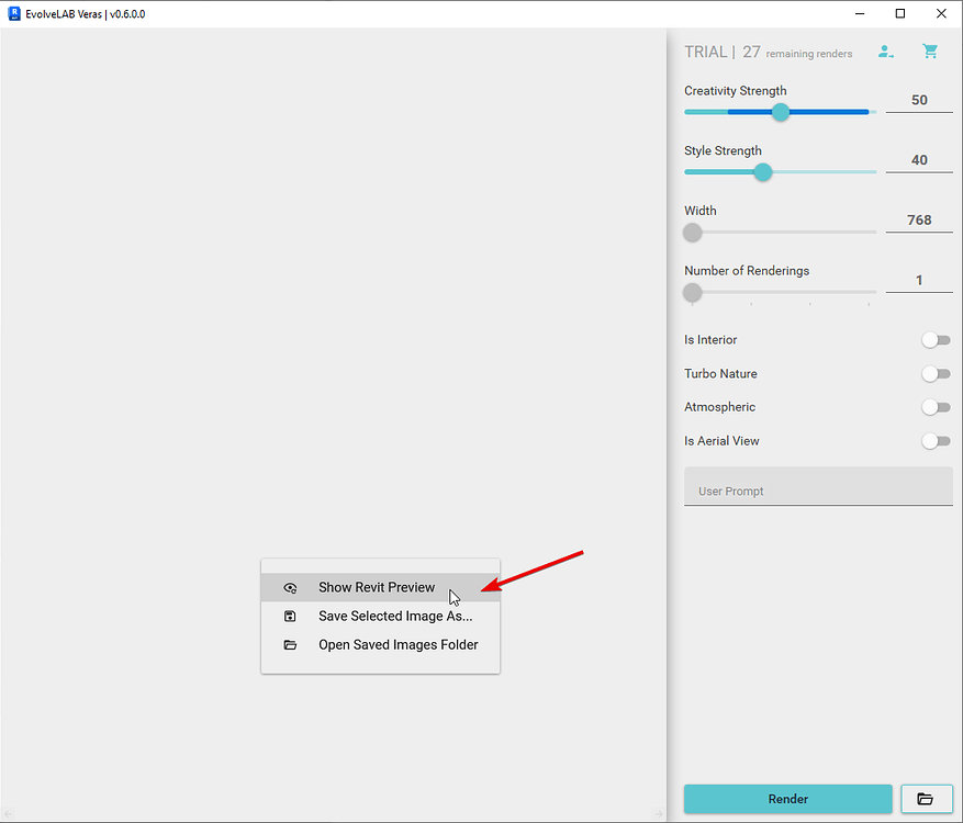Rendering Exterior Cabin: The RAC Basic Sample Revit Model - Veras ...