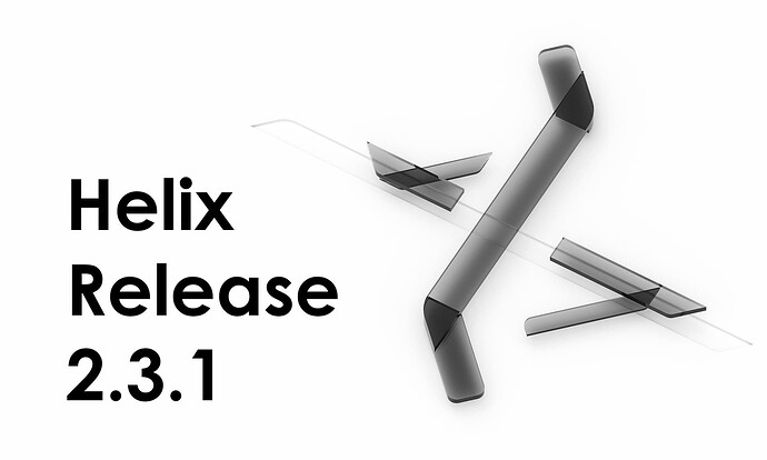 Helix Release 2.3.1 Graphic gray