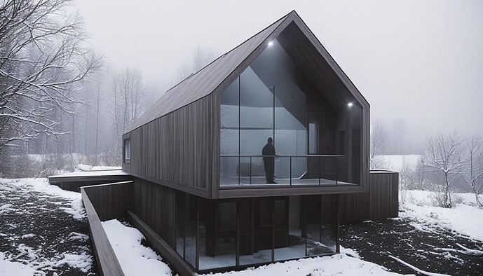 2022 cabin 04 - winter wood