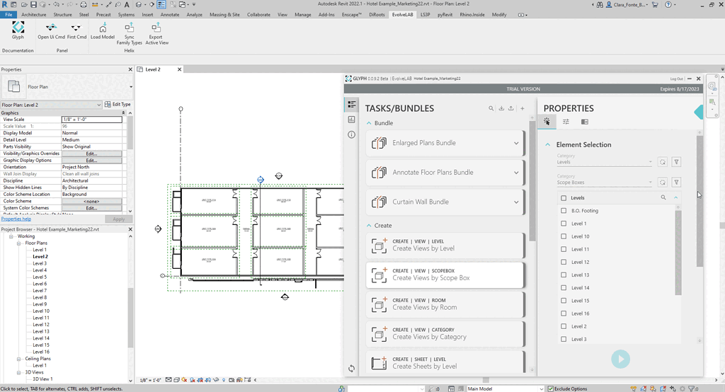 Scope Views Lab Task - Create Views By Scope Box - Glyph - EvolveLAB Forum