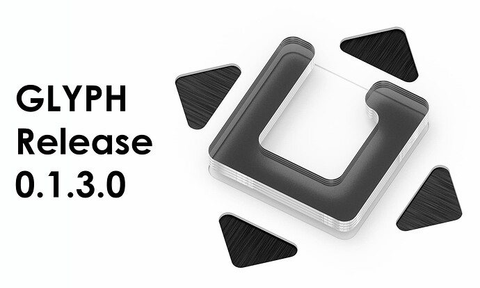 Glyph Release 0.1.3.0 Graphic gray