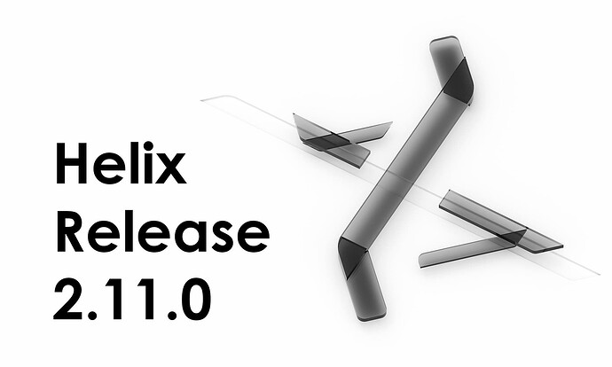 Helix Release 2.11.0 Graphic gray