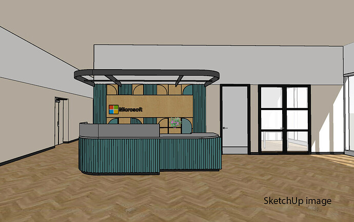 SketchUp view_label