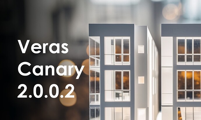 Veras Release 2.0.0.2 Canary Graphic