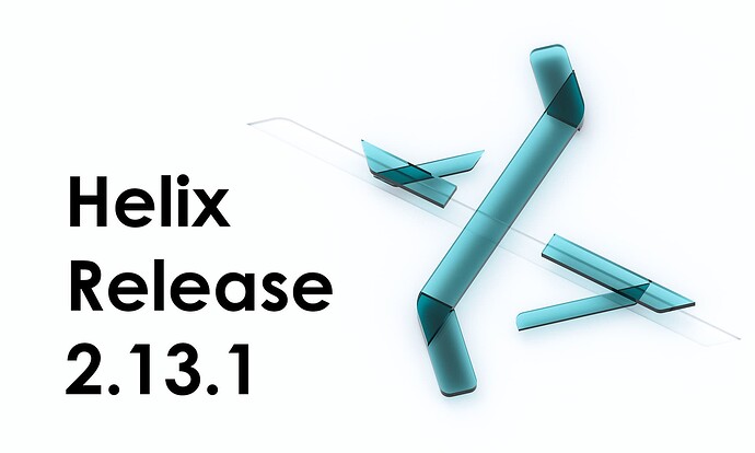 Helix Release 2.13.1 Graphic