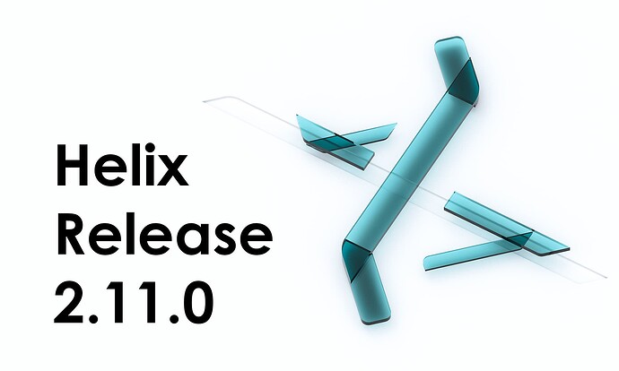 Helix Release 2.11.0 Graphic