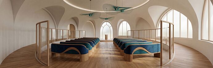 Community Center Rendering 1