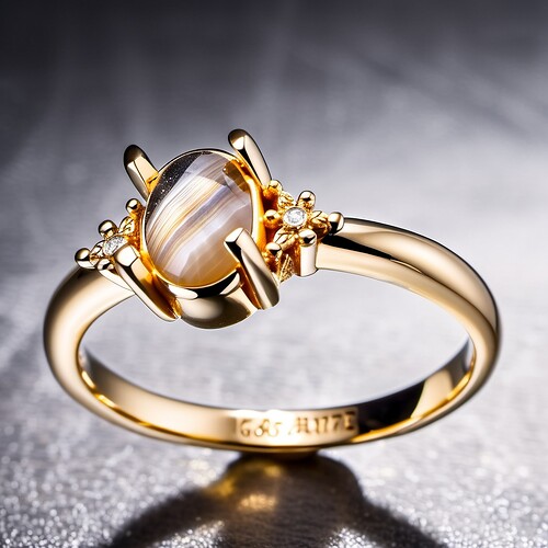 2024-03-29 10-48-29 - gold serpentie ring, product photo, 4k, large diamond, light refraction, sharp, focus, intricate det