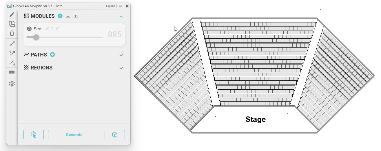 Seat as a module