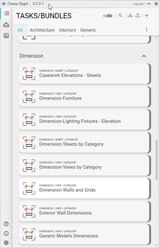 Deleting tasks/bundles