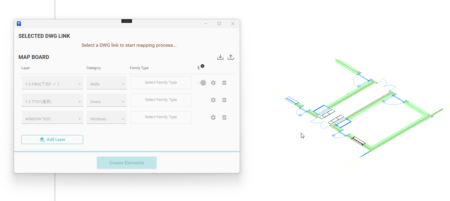 Helix - DWG to Revit sample